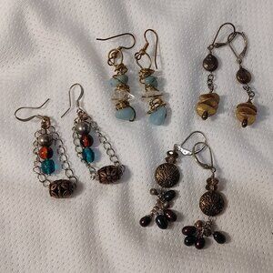 Earrings Set of 4 Various Styles
